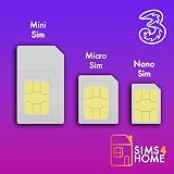 Sims4Home Three UK Unlimited 4G 5G Data SIM Card 1 Month No Contract view 4