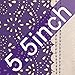 iPhone 8 Plus Case,iPhone 7 Plus Case, WWW [ Mirror Series] RFID-Resisting PU Leather Case Kickstand Flip Case with Card Slots and Mirror for iPhone 7 Plus/8 plus Purple