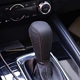 BeHave Car Gear Shift Cover, Genuine Leather Shift
