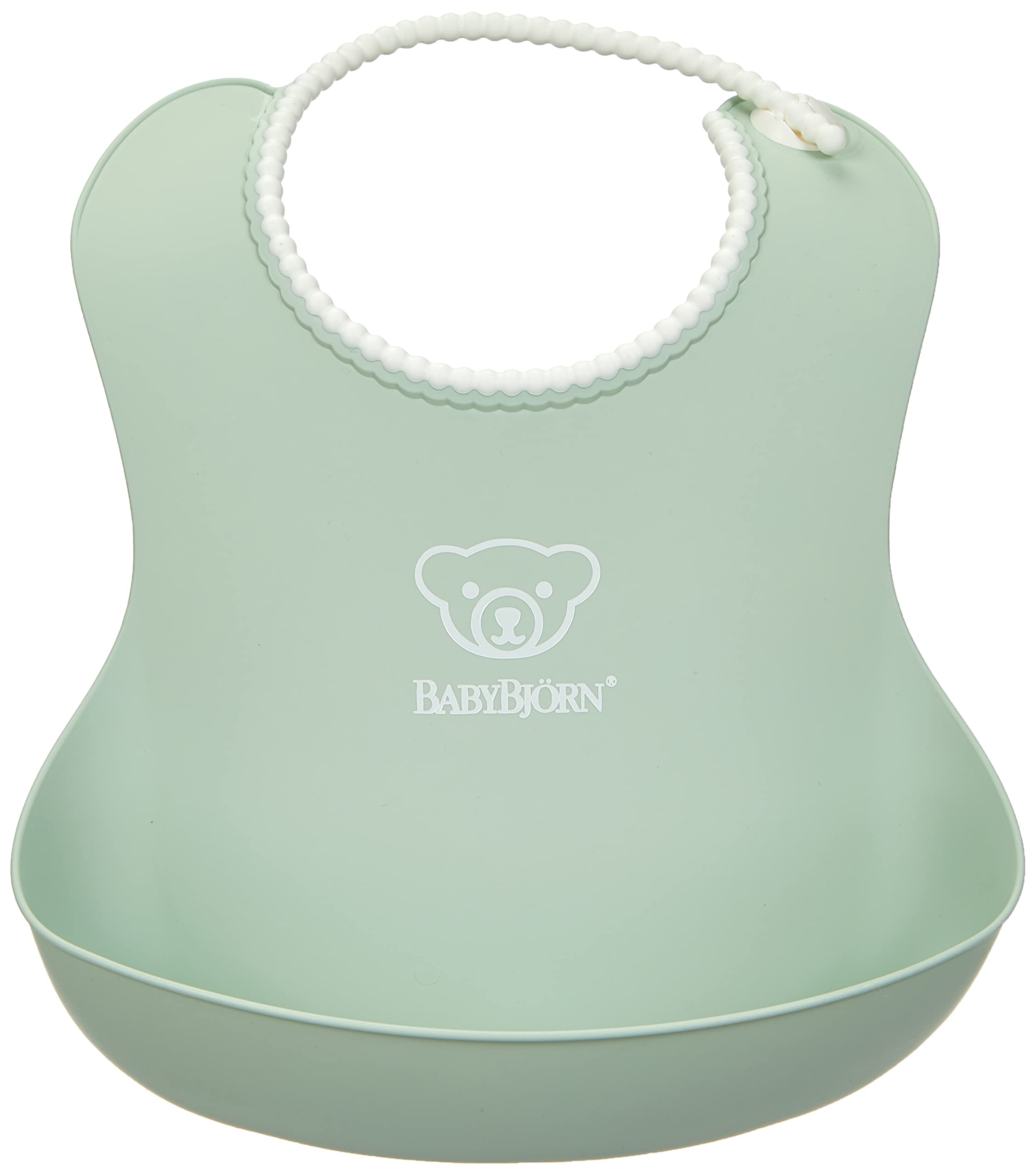 BabyBjörn Baby Bib, 1-pack, Powder green