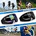 Ski Goggles 2 Pack Snowboard Goggles Skate Glasses Motorcycle Cycling Goggles UV400 Protection Windproof Dustproof Anti-Glare Lenses for Men Women Youth Kids