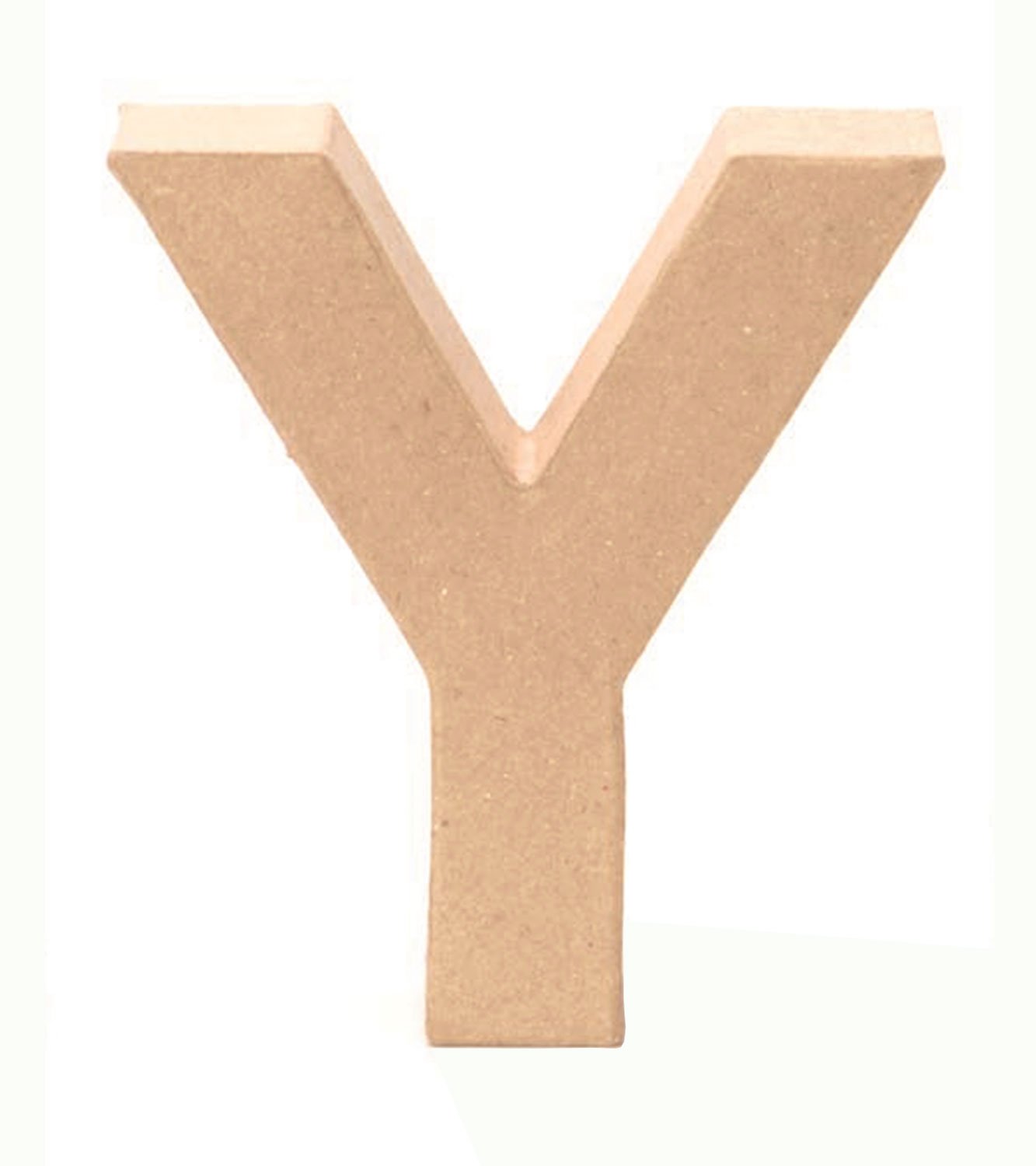 Glorex 6 2029 125 Paper, cardboard, 17.5 x 14 x 5.5 cm Letter Y