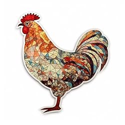 Yoonek Graphics Chicken Vinyl Decal Sticker for