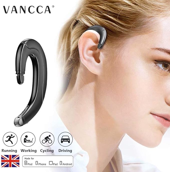 Bone Conduction Headphones Earphones Earbuds Wireless Amazon.co.uk