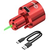 CVLIFE Rechargeable Green/Red Laser Bore Sight Magnetic Bore Sight Laser