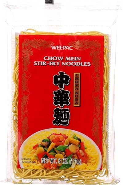 WEL PAC WEL-PAC CHUKA SOBA CHOW MEIN STIR-FRY NOODLES, 6 OZ