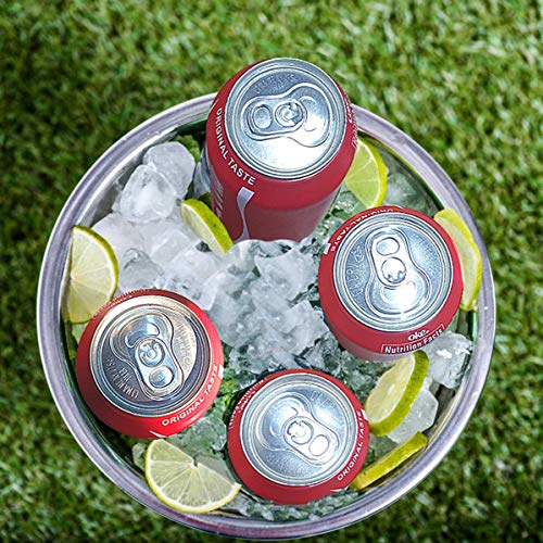 Botterwinner Beer Can Covers, 2 Packs of Silicone Beer Can Sleeves Hide a Beer That Look Like Soda