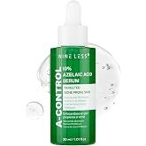 NINELESS A-Control 10% Azelaic Acid Serum | Snail Mucin, 3 Hyaluronic Acids &amp; Panthenol, Reduce look of redness and dark spots, Refine pores, For acne-prone, oily skin