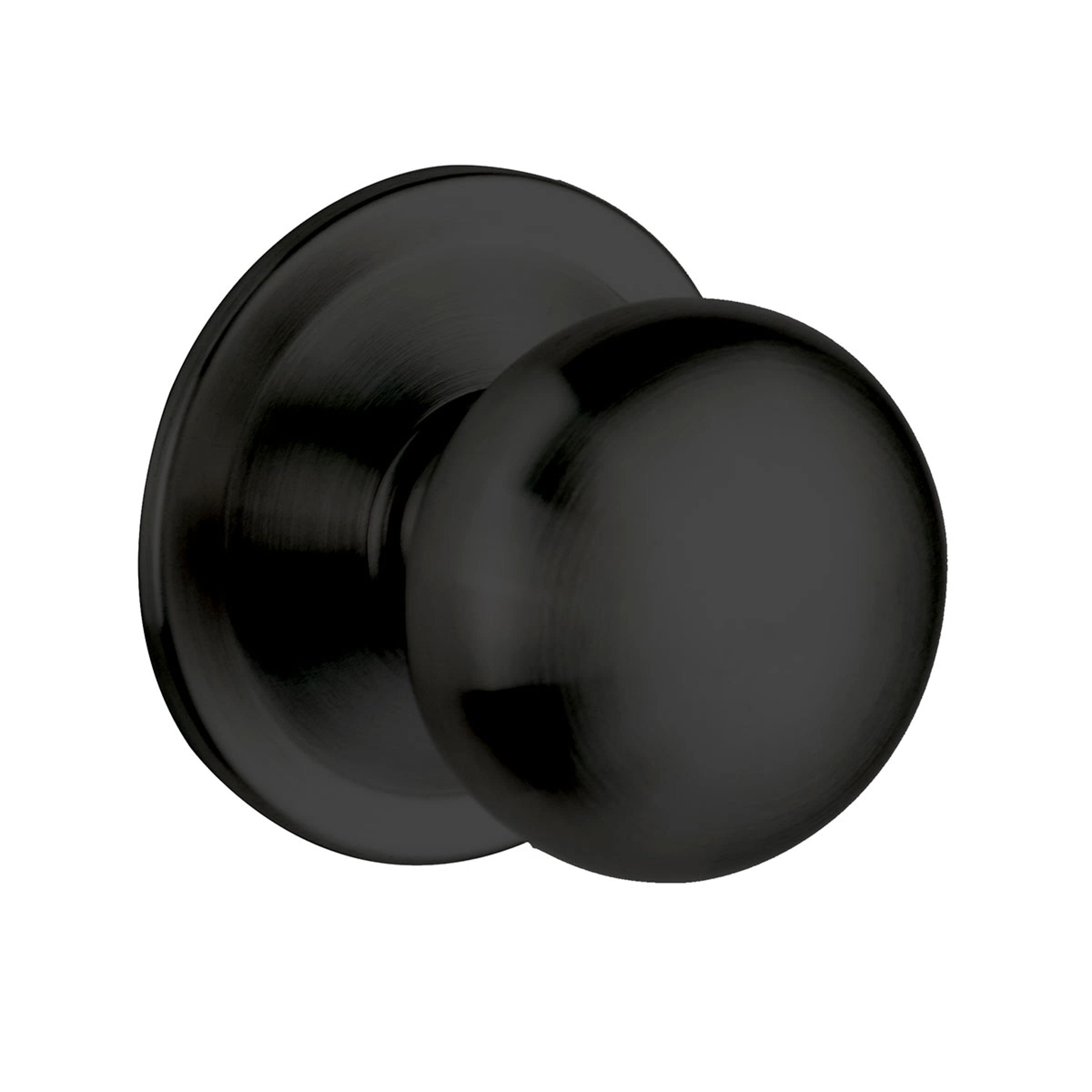 JANDEL Matte Black Mushroom Entrance Door Handle 50 mm