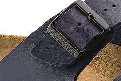 Birkenstock Unisex Arizona Navy Birko Flor Sandals