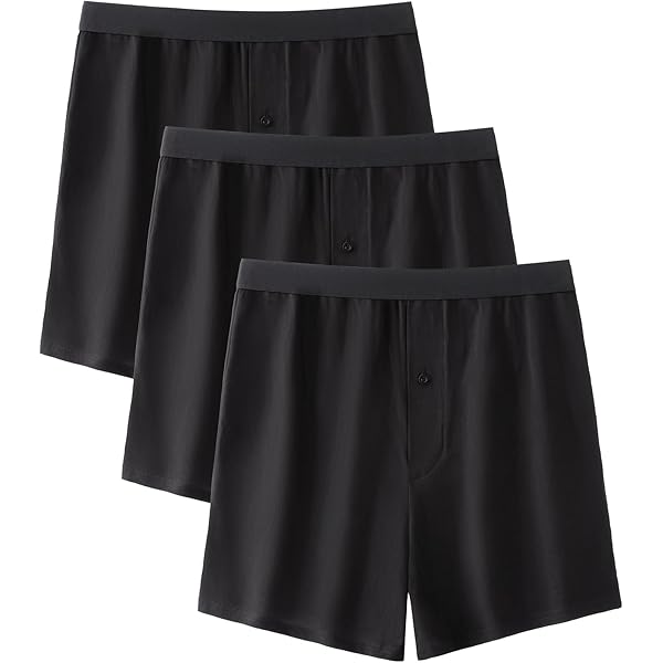 AUTUCAU Cotton Men's Boxer Shorts Underwear,Plus Size Boxer Brief