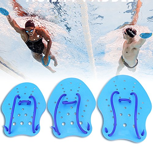 VGEBY 1 Pair Swimming Training Paddles Hand Paddles Fins Power Training Gloves for Kids and Adult (Size : S)