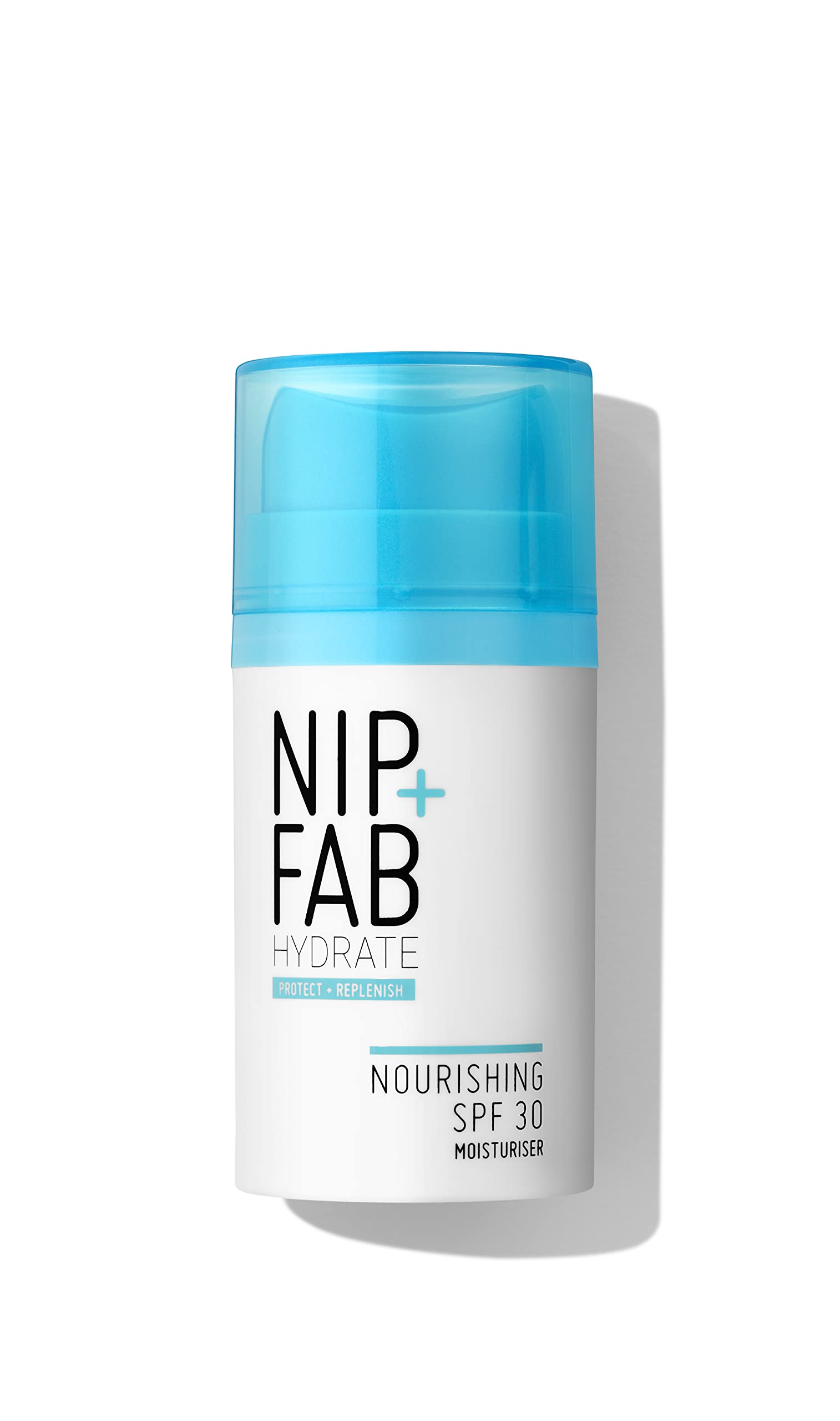 Nip+Fab SPF 30 Moisturiser Hydrate Nourishing | 50 Ml | Dry + Textured Skin | Maximum Hydration And Protection | UVA + UVB Protection | SPF Face Skin Sunscreen