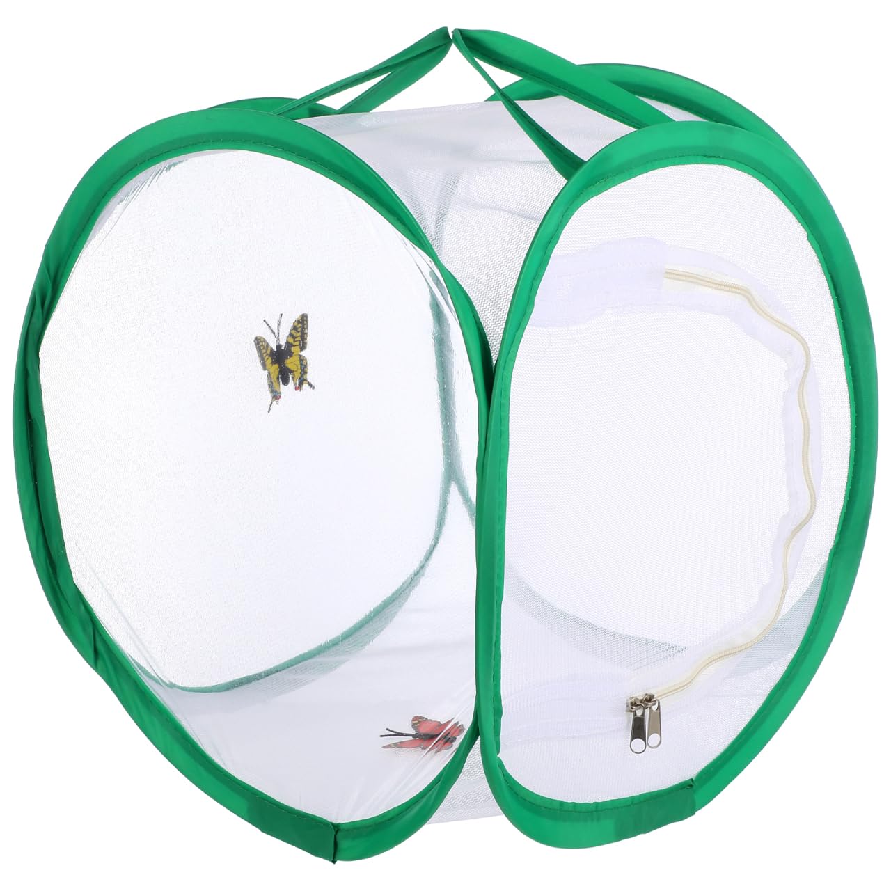 iplusmile Foldable Butterfly Cage 12 Inch Multi-Function Insect Mesh Breeding Box with Mosquito Net for Indoor Outdoor Plant Cultivation and Mantis Observation