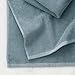 Welhome Franklin 100% Cotton Textured Towel (Dusty Blue) - Set of 6 - Highly Absorbent - Combed Cotton - Durable - Low Lint - 600 GSM - Machine Washable : 2 Bath Towels - 2 Hand Towels - 2 Wash Towels