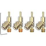 Viborg 4X HiFi Speaker Banana Plug Connectors, 45