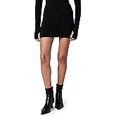 Norma Kamali Womens Side Slit Mini Skirt