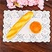 DECORA 200 Pieces White Rectangle Lace Paper Doilies Placemats for Wedding Tea Party and Baking 14x10 Inch