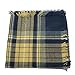Women's Soft Warm Plaid Chunky Scarf Fall Winter Large Checked Blanket Scarves Wrap Shawl