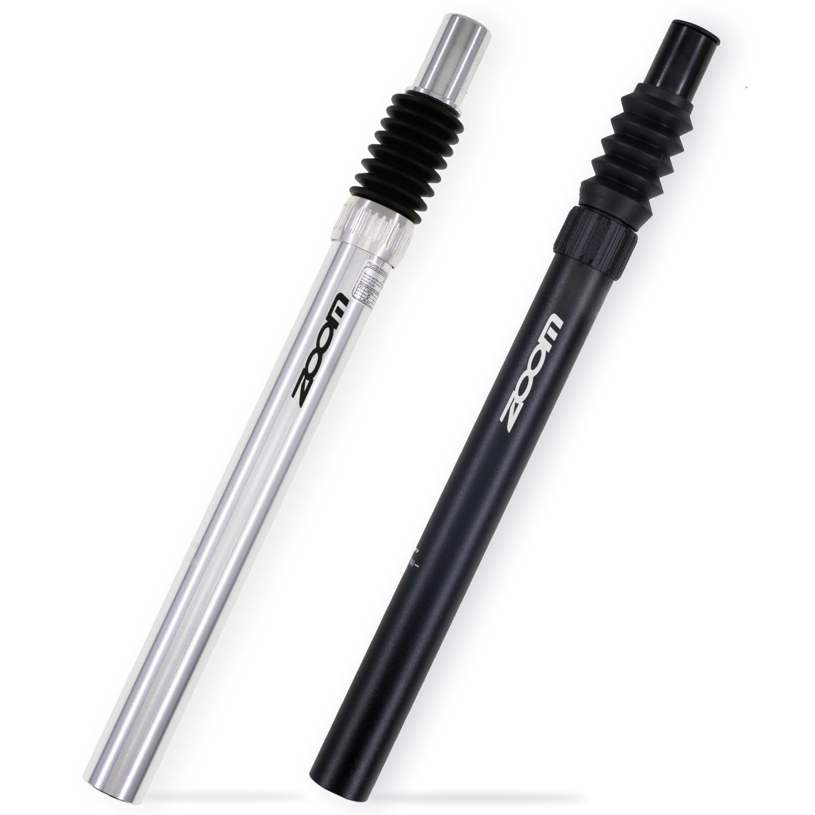 DJC Suspension Seatpost Straight Pillar Headless Bike Seat Post Shock Absorber for City Bike MTB 25.4 27.2 28.6 30.4 30.9 31.6mm(27.2mm Black)