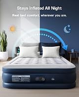 Active Era Premium King Size Inflatable Mattress with Built-In Pump view 2