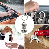 Rowwait Silver Racing Car Keyring Stainless Steel F1 Gift 1 Pcs view 7