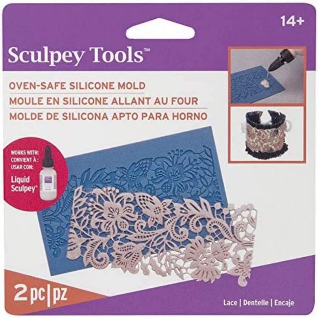 Liquid SCULPEY Mold LACE