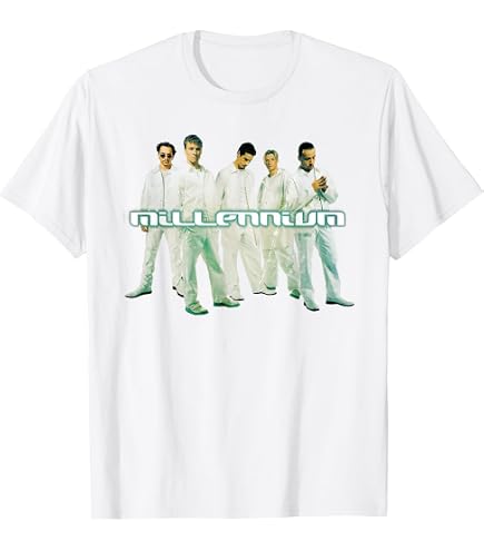 Amazon.com: Backstreet Boys Millenium Pose 2025 White T-Shirt for