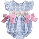 Socutebabe My First Christmas Baby Girl Outfit Infant Plaid Bubble Romper Shamrock Embroidery Irish Day Spring Clothes