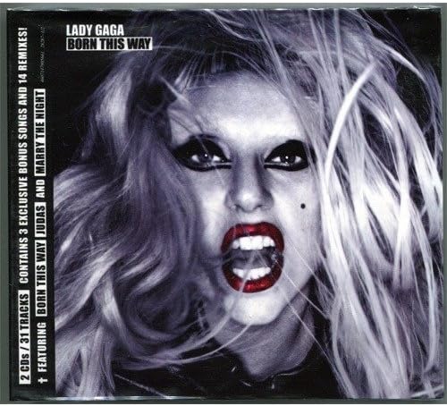 Lady Gaga Born This Way Deluxe Edition 2 CDs 31 Tracks