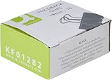 Q-Connect Foldback Clip 19 mm Black Pack of 10 KF01282 view 4