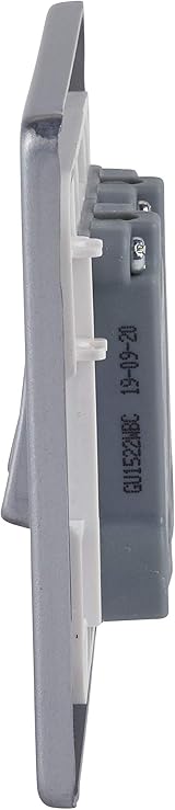 Schneider Electric GU1522WBC 2 Gang 2 Way 16AX Plate Switch Brushed Chrome White view 3