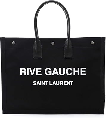 Amazon サンローランパリ トートバッグ メンズ 96n9d 1070 リヴ ゴーシュ ブラック 黒 Saint Laurent Rive Gauche 並行輸入品 Saint Laurent Paris サンローランパリ トートバッグ