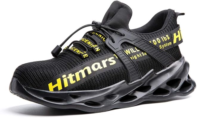 Amazon Neoker 安全靴 スニーカー 作業靴 レディース メンズ 軽量 ふみぬき防止 むれない 先芯入り Jis規格 軽業 通気性 おしゃれ あんぜん靴 ケブラー 耐油性 耐滑 厚底 衝撃吸収 黒 大きいサイズ イエロー 27 Cm シューズ バッグ