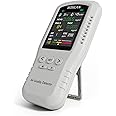 Air Quality Monitor, 8 in 1 Indoor Air Quality Meters, Formaldehyde Detector, Pollution Meter Sensor Detecting HCHO, PM2.5, T