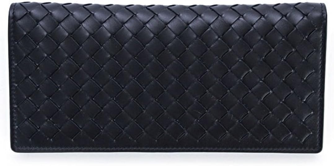 ボッテガヴェネタ Bottega Veneta 財布 二つ折り長財布 メンズ レディース ブラック 2446 V4651 1000 並行輸入品 財布 Amazon
