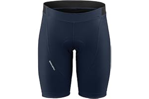 Garneau Fit Sensor 3 Padded Bike Shorts for Men, 9" Cycling Shorts, Enhanced Comfort for 2+ Hour Rides