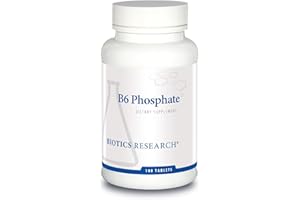 Biotics Research B6 Phosphate Biologically Active Form of Vitamin B6 (pyridoxal-5-phosphate), Supports Immune Function, Metabolism, Cardiovascular Health 100 Tablets