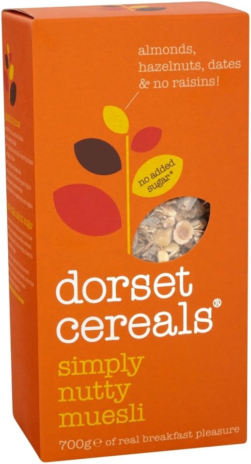 Dorset Cereals Céréales Muesli Simplement Noisettes 99 g Pack de 5