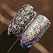 BORN PRETTY Galaxy Iridescent Flakies Bling Laser Nail Sequins Holographic Glitter Powder Paillette 1g