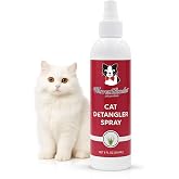Warren London Cat Detangler Spray, Unscented Leave-in Conditioner, 8 oz