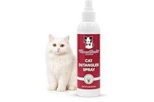 Warren London Cat Detangler Spray for Matted Hair | Leave in Conditioner Pet Detangling Spray that Demat & Refreshes | Use wi