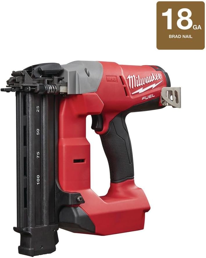 Milwaukee Elec Tool 274020 Fuel 18 Gauge Nailer Bare Tool