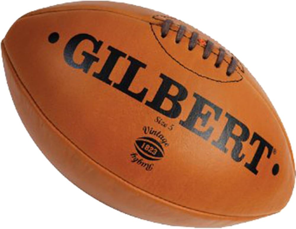 New Gilbert Leather Vintage Rugby Ball Size Mini Amazon.co.uk