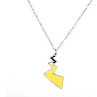 Skateboard Necklace For Men & Women - Stainless Steel Punk Pendant With CZ Wheels, 18-22" Chain - View #5