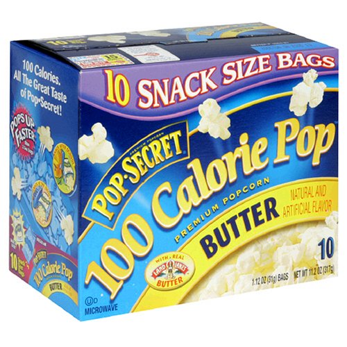 Betty crocker pop Secret microwave popcorn 100 calorie premium Butter (016000420656)