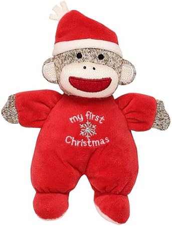 christmas sock monkey