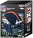 FOCO Denver Broncos NFL 3D BRXLZ Construction Toy Blocks Set - Helmet, 1378 pieces
