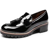 DREAM PAIRS Womens Loafers Lederen Schoenen Rijden Werk Kantoor