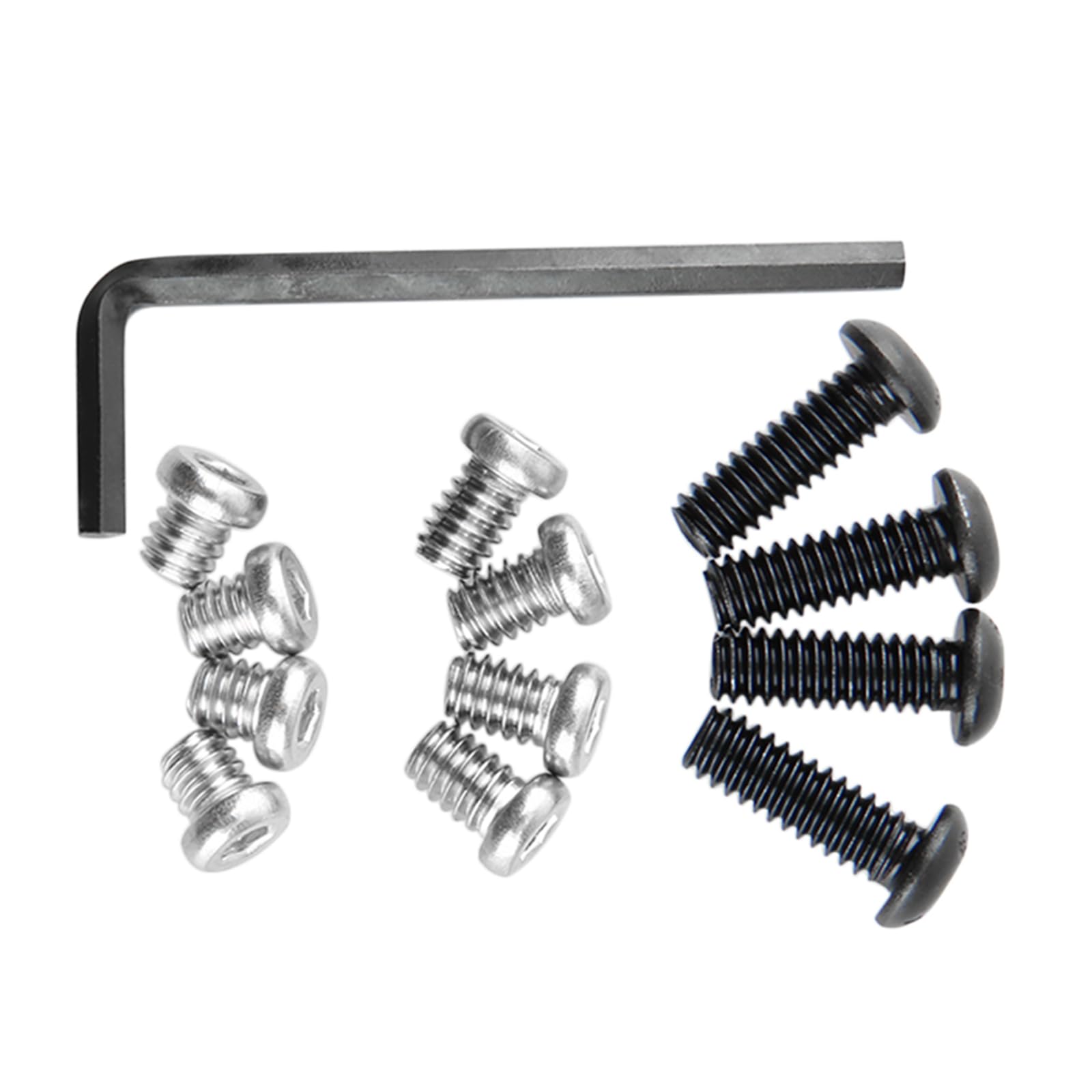 NICEYRIG 1/4 Inch-20 Thread Hex Screw, 1/4 Screws for DSLR Camera Cage or Additional Accessories (Pack of 12)